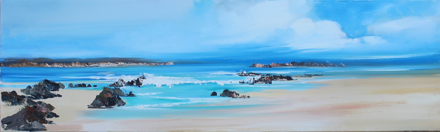 'A Sweeping Bay ' by artist Rosanne Barr